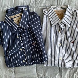 💖3/$20 Large Hollister Long Sleeve Button Downs!
